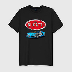 Мужская slim-футболка Bugatti - motorsport
