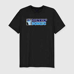 Футболка slim-fit Dunkin Doncic, цвет: черный