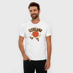 Футболка slim-fit Cleveland Cavs, цвет: белый — фото 2