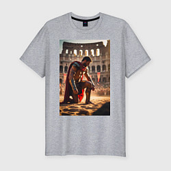 Футболка slim-fit Спартак в Колизее, цвет: меланж