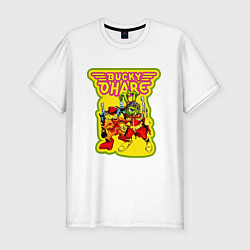 Мужская slim-футболка Bucky ohare