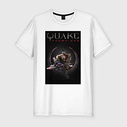 Мужская slim-футболка Quake champions Anarki