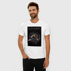 Футболка slim-fit Quake champions Anarki, цвет: белый — фото 2