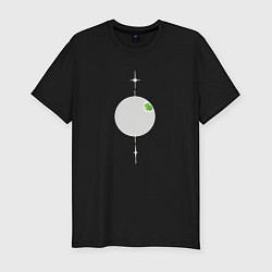 Мужская slim-футболка Новая планета