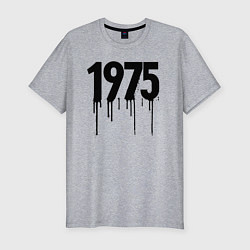 Футболка slim-fit Капающий 1975, цвет: меланж