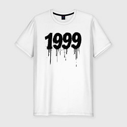 Футболка slim-fit Капающий 1999, цвет: белый