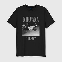 Футболка slim-fit Nirvana blew, цвет: черный