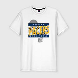 Футболка slim-fit Pacers basketball, цвет: белый