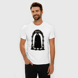 Футболка slim-fit Bones в арке из костей, цвет: белый — фото 2