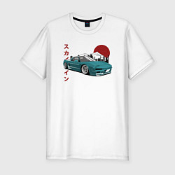 Футболка slim-fit Toyota MR2, цвет: белый