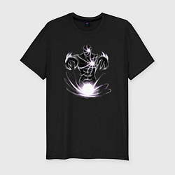 Футболка slim-fit Best Hardlain Enigma Dota2, цвет: черный