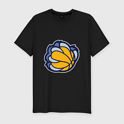 Мужская slim-футболка Memphis Grizzlies