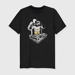 Футболка slim-fit Диджей Бэтмен, цвет: черный