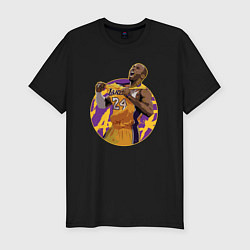 Футболка slim-fit Kobe Bryant winner, цвет: черный