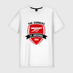 Мужская slim-футболка FC Arsenal: The Gunners