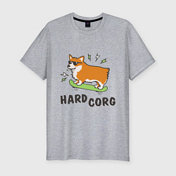 Мужская slim-футболка Hardcorg