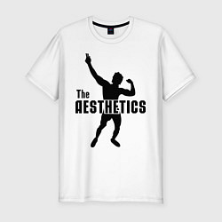 Футболка slim-fit The Aesthetics, цвет: белый