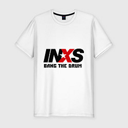 Мужская slim-футболка INXS