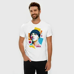 Футболка slim-fit Eminem, цвет: белый — фото 2