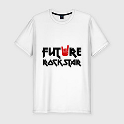 Мужская slim-футболка Future Rockstar