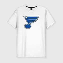 Футболка slim-fit St Louis Blues, цвет: белый