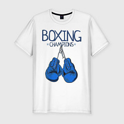Мужская slim-футболка Boxing champions
