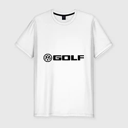 Футболка slim-fit Volkswagen Golf, цвет: белый