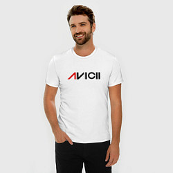 Футболка slim-fit Avicii, цвет: белый — фото 2