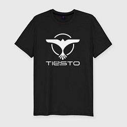 Футболка slim-fit Tiesto, цвет: черный