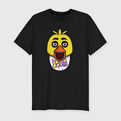 Футболка slim-fit Chica FNAF, цвет: черный