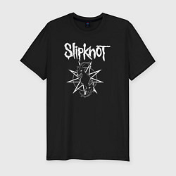 Мужская slim-футболка Slipknot