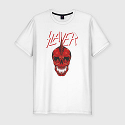 Футболка slim-fit Slayer Punk, цвет: белый