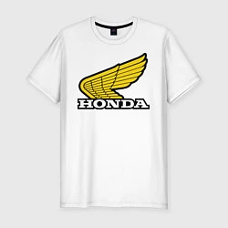 Футболка slim-fit Honda, цвет: белый