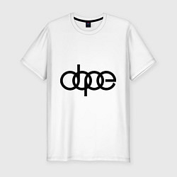 Футболка slim-fit Audi dope, цвет: белый