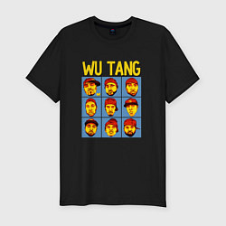 Футболка slim-fit Wu-Tang Clan Faces, цвет: черный