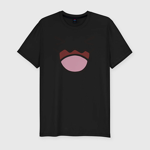 Мужская slim-футболка Wobbuffet / Черный – фото 1