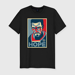 Футболка slim-fit Half-Life: Hope, цвет: черный