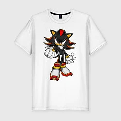 Футболка slim-fit Sonic Shadow, цвет: белый