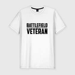 Футболка slim-fit Battlefield Veteran, цвет: белый