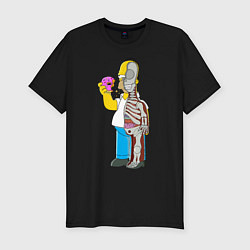 Мужская slim-футболка Homer Anatomy