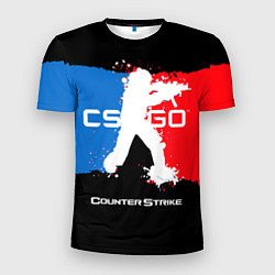 Футболка спортивная мужская CS:GO Colors, цвет: 3D-принт