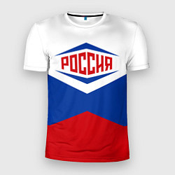 Мужская спорт-футболка Россия 2016