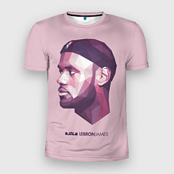 Футболка спортивная мужская LeBron James: Poly Violet, цвет: 3D-принт