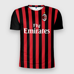 Футболка спортивная мужская Milan FC: Fly Emirates, цвет: 3D-принт