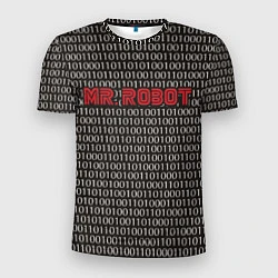 Мужская спорт-футболка Mr. Robot: Binary code