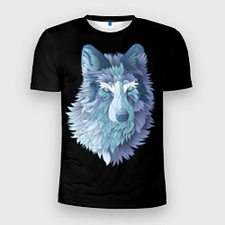 Мужская спорт-футболка Седой волк
