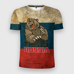 Футболка спортивная мужская This is Russia, цвет: 3D-принт