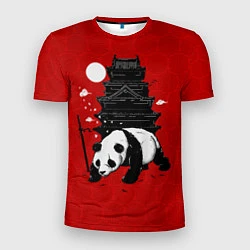Мужская спорт-футболка Panda Warrior