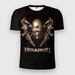 Футболка спортивная мужская Megadeth, цвет: 3D-принт