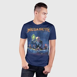 Футболка спортивная мужская Megadeth: Rust In Peace, цвет: 3D-принт — фото 2